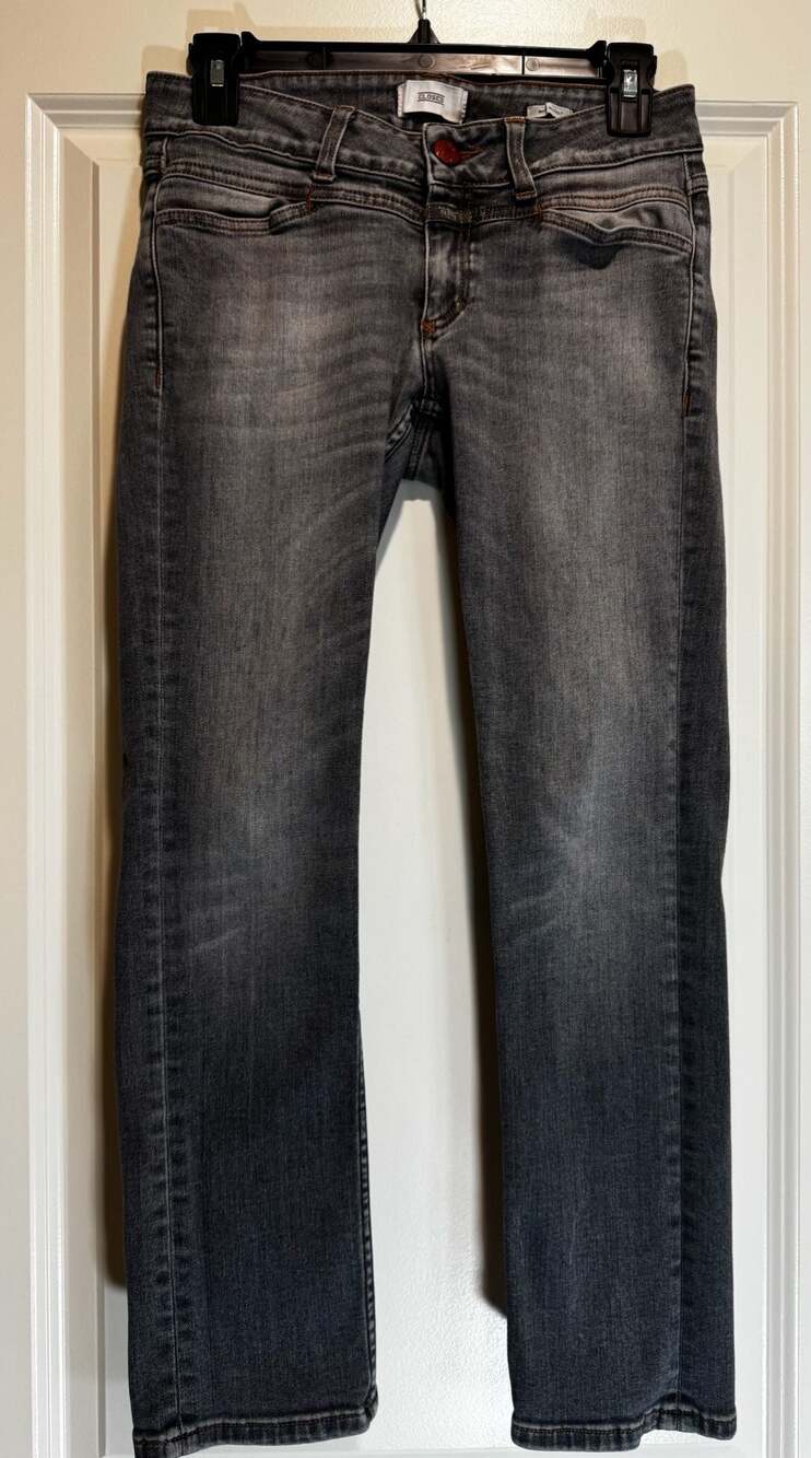 Closed Women's Italian Denim Grey Jeans